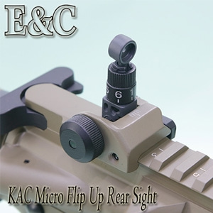 [E&amp;C] KAC Micro Rear Sight / DE (#18M)